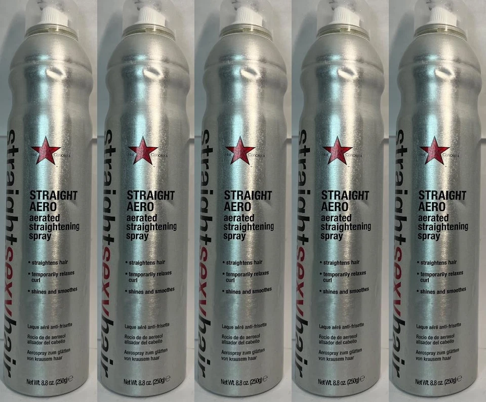 5 AEROSOL ALISADOR AIREADO AERO RECTO CABELLO SEXY 8,8 OZ EA (069) Foto 1 de 1