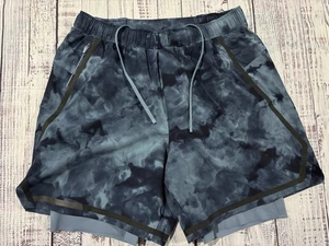 Mens LuluLemon Shorts Sz M Workout EXCELLENT Condition 0445 - Picture 1 of 7