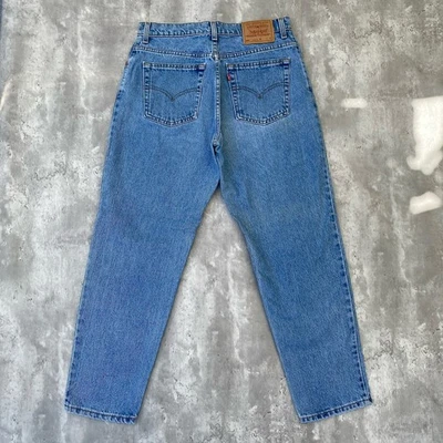 vintage LEVIS 550 jeans WOMENS S 13 SHORT relaxed fit tapered leg 90s - Image 1 of 4
