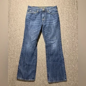 American Eagle Vaqueros Hombre 30x30 Azul Original Bota Y2K Algodón (Medida 32x29) - Imagen 1 de 11