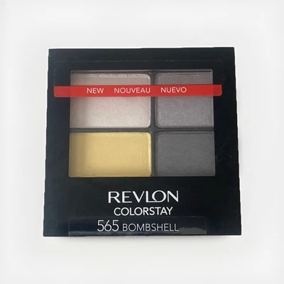 REVLON Colorstay 16Hr Eye Shadow Quad #565-BOMBSHELL. 0.16 oz. Sealed. Rare - Image 1 of 2