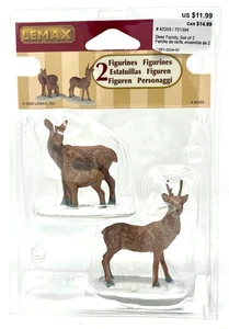 Lemax 2020 Deer Family General Product #02929 Baby Animals Wildlife Woodland - Picture 1 of 5