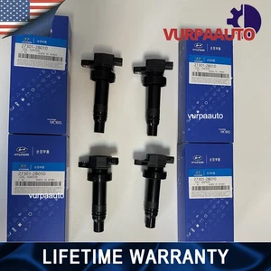 OEM Ignition Coil Fits for Hyundai Accent Kia Soul 1.6L 27301-2B010 UF636 4PCS - Bild 1 von 6
