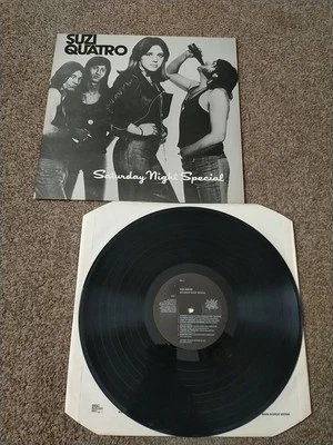 Suzi Quatro Debut LP (1973) A1/B1 EMI Biff Records Reissue Etched Vinyl is VG+ - Image 1 of 4