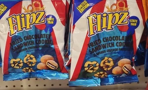 Flipz Gebratene Schokoladenige Sandwich Cookie Brezeln 2,5 Unzen - 2 Packungen! NEU - LIMITIERT!! - Bild 1 von 1