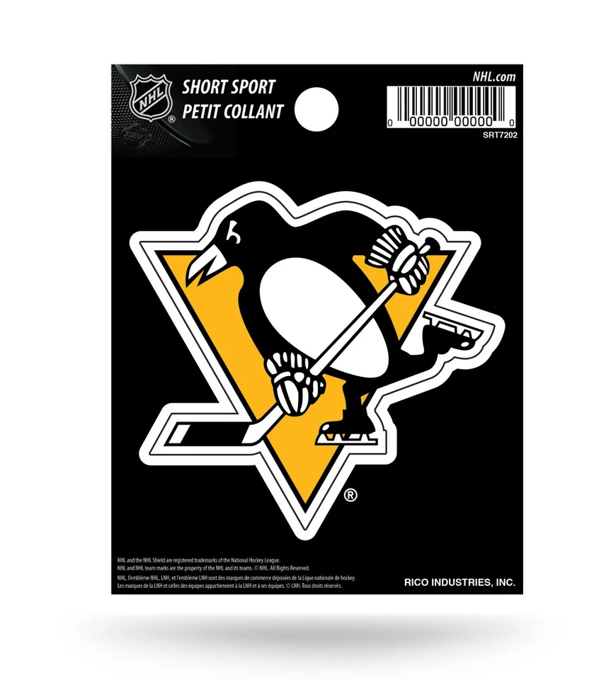 Pittsburgh Penguins 3" x 3" Die-Cut Decal Window, Car or Laptop! - Image 1 of 1