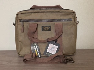 Filson Ripstop Nylon kompakte Aktentasche schwarz Neu mit Etikett Cordura Laptoptasche Arbeit Reisen - Bild 1 von 15
