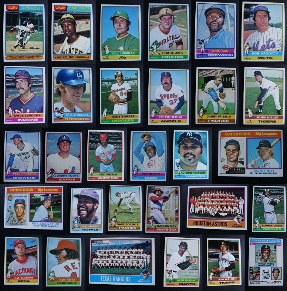 1976 Topps Baseball -Choose Your Card!🟠Excellent Condition- Set Builder's Dream - Image 1 of 1