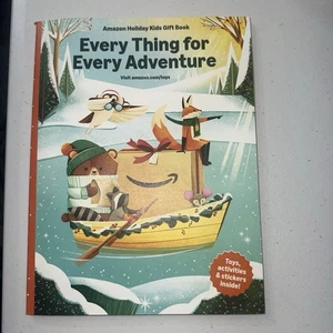 Amazon Holiday Kids Gift Book 2025 Stickers BRAND NEW with FREE SHIPPING - Picture 1 of 3
