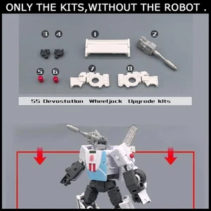 Kit de actualización de alerón de cola de cañón de llenado hágalo usted mismo para SS Devastation Wheeljack - Rellenos - Imagen 1 de 8