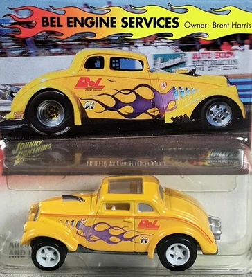 Motor Willys Gasser Bel Johnny White Lightning 1933, Brent Harris Chase 1:64 Foto 1 de 4
