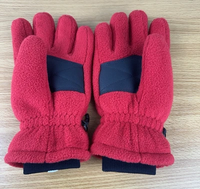 Guantes Lands End para mujer grandes rojos Polartec Aircore esquí nieve senderismo aire libre Foto 1 de 4