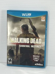 Walking Dead Survival Instinct WiiU Nintendo CIB Complete Adult Owned Wii U Game - Picture 1 of 6