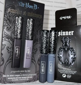 Kat Von D Smoke & Mirrors Everlasting Matte Liquid Lipstick Set ~WOOLF & DAGGER~ - Picture 1 of 16