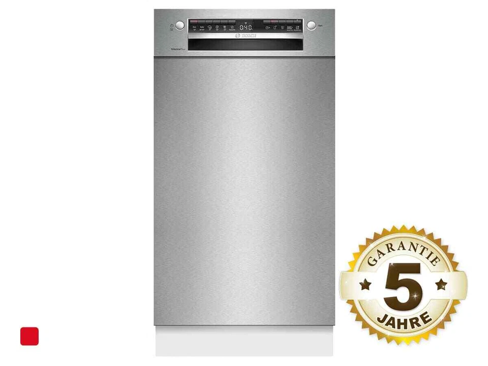 Bosch Serie 4 SPU4HMS10E 45 cm Geschirrspüler unterbaufähig Leise 10 Maßgedecke