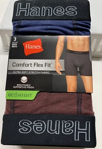 Hanes Comfort Flex Fit Men's Boxer Briefs - 3 Pack Size XL (40-42”)- New - Picture 1 of 3