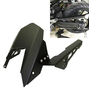 Rear Wheel Fender Mudguard Chain Guard Kit Black For YAMAHA FZ07 MT-07 2018-2020 - Picture 1 of 10