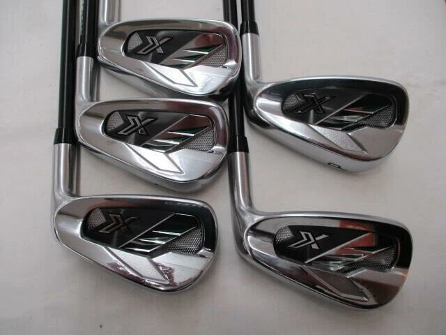 XXIO X-eks- 2022 Iron Set 5 Clubs 6-Pw Miyazaki AX-2 Stiff Flex - Image 1 of 4