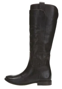 FRYE dunkelbraune Damen-Reiterstiefel "Paige" aus Leder zum Überziehen Größe 6 B - Bild 1 von 6
