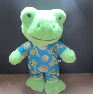 Build A Bear Mandalorian The Child Baby Yoda Grogu Schlafanzug mit 17" Frosch - Bild 1 von 5