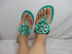 Tory Burch   Miller  Sandal  Size 8.5  M Turquoise