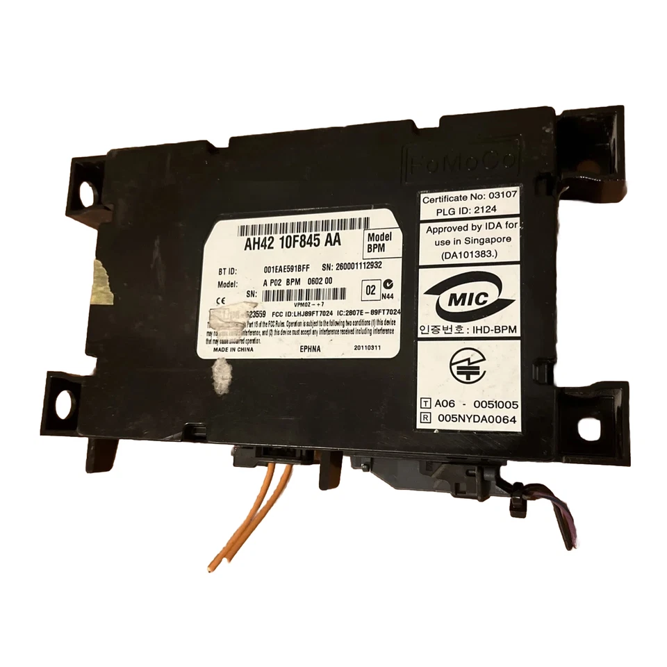 LAND ROVER LR4 UNIDADE MÓDULO DE CONTROLE DE COMUNICAÇÃO BLUETOOTH FABRICANTE DE EQUIPAMENTO ORIGINAL 2010 - 2016💠 - Imagem 1 de 1