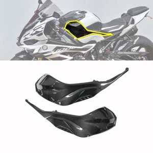 Dry Real Carbon Fiber Motorcycle Tank Side Panels for bmw s1000rr 2020 2022 - Picture 1 of 5