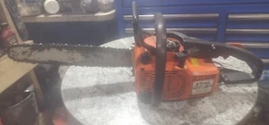 stihl 011 av chainsaw Parts Project 16" Bar Chain Runs Needs Carb Work - Picture 1 of 14