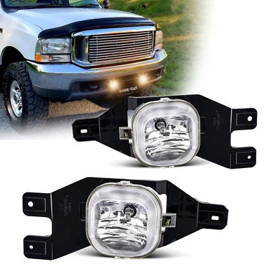Fog Light Assembly for 1999-2004 Ford F250 350 450 550/ 2001-2004 Ford Excursion Foto 1 de 4