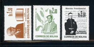BOLIVIA MNH Selections: Scott #1030-1032 Famous Men Issue 1998 CV$5+ - Picture 1 of 1