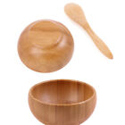 Mask Bowl Cute Small Skin Care Face Mask Bowl Eco Bamboo Mask Mixing Tool Set EI