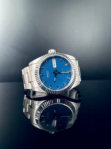 Seiko MOD 36 mm Automatik Datejust / Daydate Look original 6205 Blatt - Picture 1 of 7