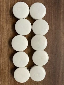 10x Pezzi Maquet P/N ARD652000003 TERMINALE CTZ 32 BIANCO per Tavoli ALM - Foto 1 di 4