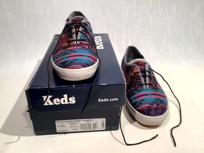 KEDS CHAMPION LCLESS BLANKET PURPLE WOMEN’S US 9.5M, UK 7M, EUR 40.5M NIB - Image 1 of 4