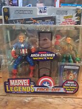 Marvel Legends Face Off Captain America and Red Skull 2006 New In Box