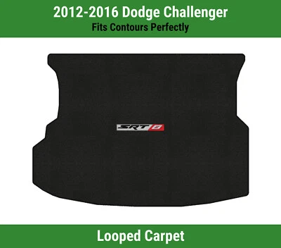 Alfombra de maletero Lloyd Classic Loop para Dodge Challenger 2012-2016 con logotipo SRT 8 Foto 1 de 4