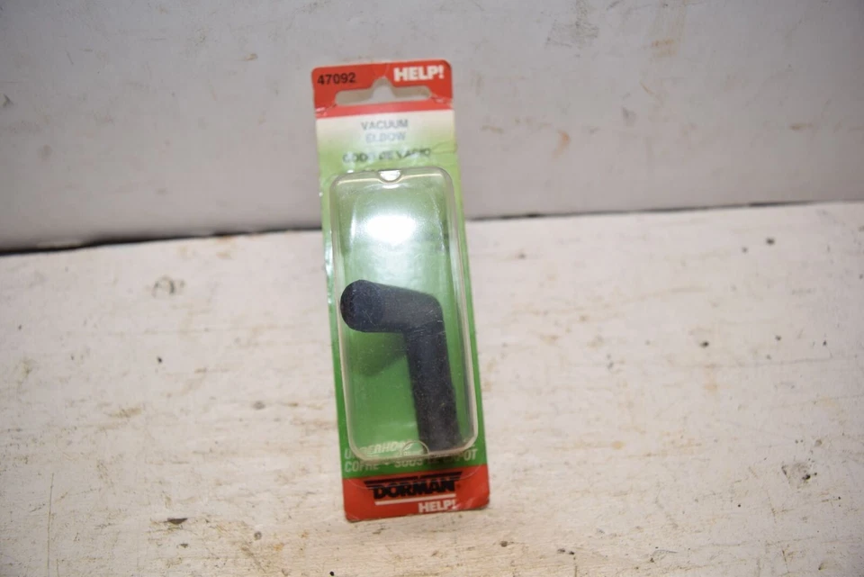 Dorman 47092 1/4 pulg. Codo de vacío negro - B21-78 Foto 1 de 1