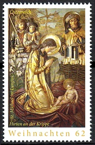 3112 MNH Austria 2013 Natale Pastori al Presepe Chiesa Religione - Foto 1 di 1