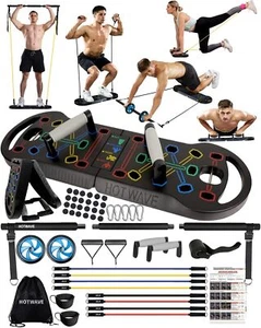Push Up Board Fitness, Portable Foldable 20 in 1 Push Up Bar at Home Gym - Picture 1 of 6
