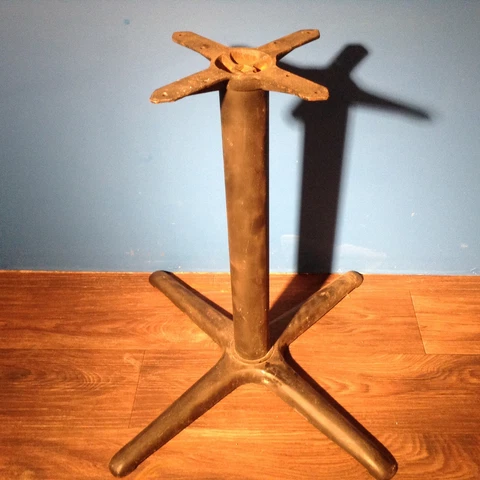 Antique Cast Iron Table Base Cover