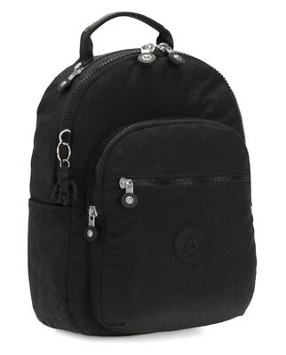 kipling Basic Seoul Backpack S Rucksack Tasche Black Noir Schwarz Neu - Bild 1 von 4
