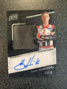 KEVIN HARVICK 2023 PRIME MIDNIGHT RACE USED PATCH AUTO /99 - Picture 1 of 2