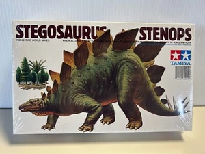 Tamiya 1/35 Stegosaurus Stenops Dinosaur Model Kit 6020 NIB Sealed - Picture 1 of 4