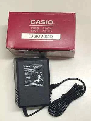 Casio AD-K64 AC Adaptor ADC60 6 Volt - Image 1 of 4