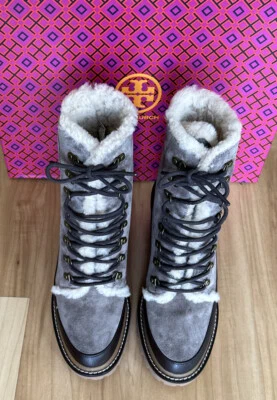 Botín para mujer Tory Burch "Miller" 95 mm suela de piel de oveja talla: 7,5 Foto 1 de 4