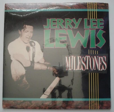 JERRY LEE LEWIS Milestones 1989 RHINO Sealed vinyl 2LP Rock n Roll Rockabilly - Image 1 of 4