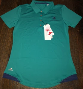 NWT Westfield Women’s Adidas Activewear Golf Shirt Teal Size S - Picture 1 of 6