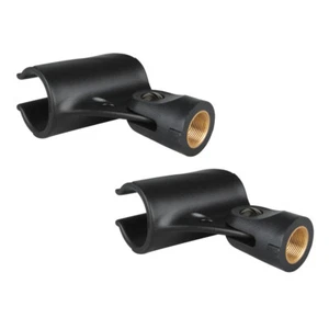 2 Stücke WA371 Mikrofonklemm Mikrofonclip für Shure SM58 PGX SLX Funkmikrofon - Bild 1 von 5