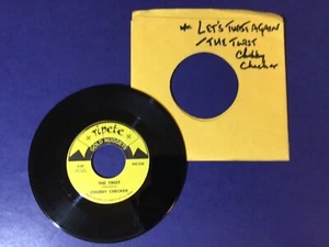 CHUBBY CHECKER~the twist/lets twist again RIPETE ~ Gold Nuggets ~ 7” 45rpm ~ Nm - Imagen 1 de 3