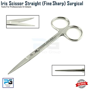 Iris Gum Scissors Straight Dental Surgical Sharp Fine tip Surgical Stainless CE - Picture 1 of 8